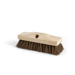 PERFETTO ECOLOGICA SPAZZETTONE IN FIBRA DI PALMA COCCIA LEGNO CHESTNUT