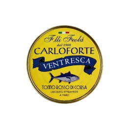 VENTRESCA DI TONNO ROSSO IN OLIO 160 GR