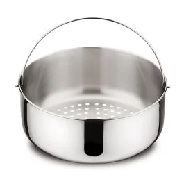 CESTELLO CUOCIVAPORE PER PENTOLA A PRESSIONE 3,5 E 5 LT