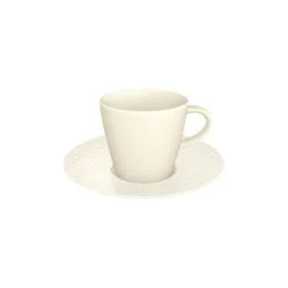 MANUFACTURE ROCK WHITE TAZZA CAFFE' C/P