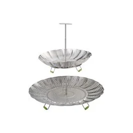 CUOCI VERDURA INOX DOPPIO 22-28 CM