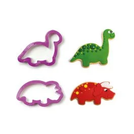 SET 2 TAGLIAPASTA DINO IN PLASTICA