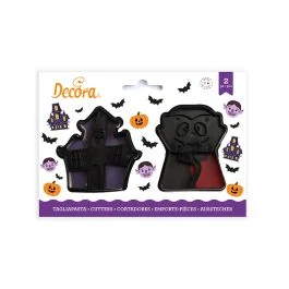 SET 2 TAGLIAPASTA VAMPIRE IN PLASTICA