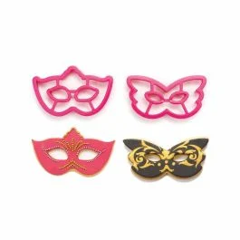 KIT 2 TAGLIAPASTA MASCHERA IN PLASTICA
