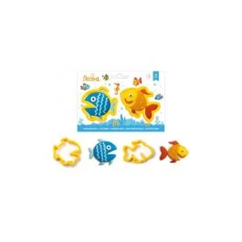 SET 2 TAGLIAPASTA PESCI IN PLASTICA