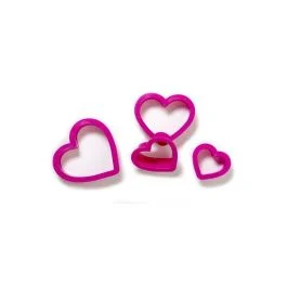 SET 4 TAGLIAPASTA CUORE