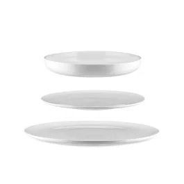 ITSUMO SERVIZIO TAVOLA BIANCO 12 PZ
