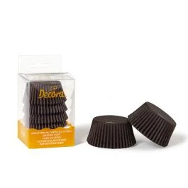 PIROTTINI MUFFIN 50X32 MM 75 PZ MARRONE