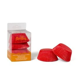PIROTTINI MUFFIN 50X32 MM 75 PZ ROSSI