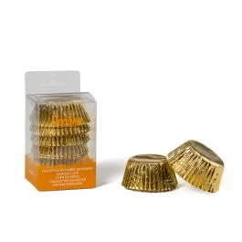 PIROTTINI MUFFIN 50X32 MM 60 PZ ORO