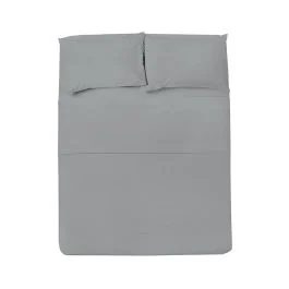 LENZUOLO PIANO MATRIMONIALE GRIGIO SCURO