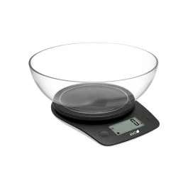 BILANCIA CUCINA DIGITALE ABS NERO E BIANCO 5KG/1G