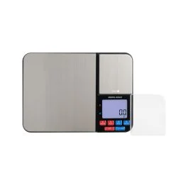 BILANCIA CUCINA DIGITALE 2 USI INOX 5KG/1G