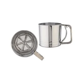 SPARGIFARINA INOX DOPPIA RETE 1K