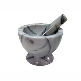MORTAIO IN MARMO 17 CM 041596
