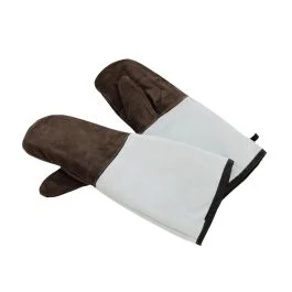 GUANTI DA FORNO IN CUOIO 45 CM