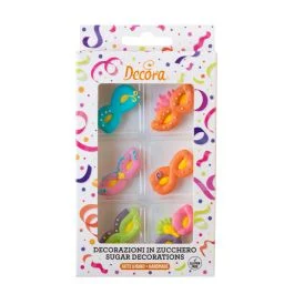 MASCHERE CARNEVALE IN ZUCCHERO 6 PZ