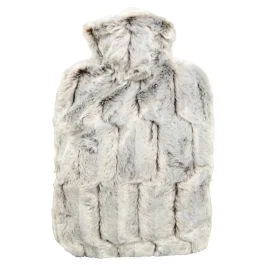 BORSA ACQUA CALDA FAUX FUR COVER GRIGIO