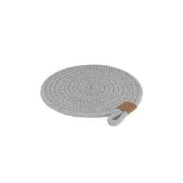 LIFESTYLE SOTTOPENTOLA COTONE GRIGIO CHIARO 20 CM