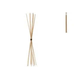 LIFESTYLE SET 10 BASTONCINI LEGNO PER DIFFUSORE AMBIENTE 50 CM