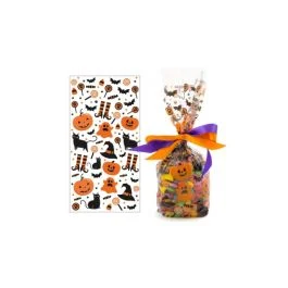SACCHETTI 12X24 CM HALLOWEEN 20 PZ