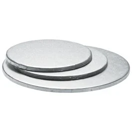 CAKE BOARD SILVER CM 38X1,2H
