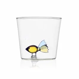 ANIMAL FARM BICCHIERE TUMBLER PESCE COLORATO
