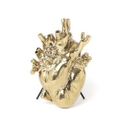 LOVE IN BLOOM VASO IN PORCELLANA GOLD