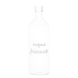 BOTTIGLIA IN VETRO ACQUA FRIZZANTE
