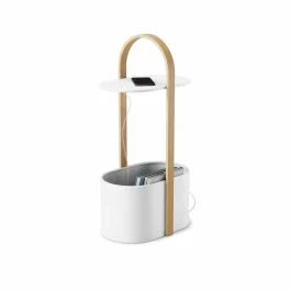 BELLWOOD TAVOLINO CON PORTA OGGETTI WHT/NAT