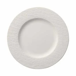 MANUFACTURE ROCK WHITE PIATTO PIANO 27 CM
