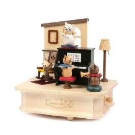 CARILLON CAT PLAY PIANO S