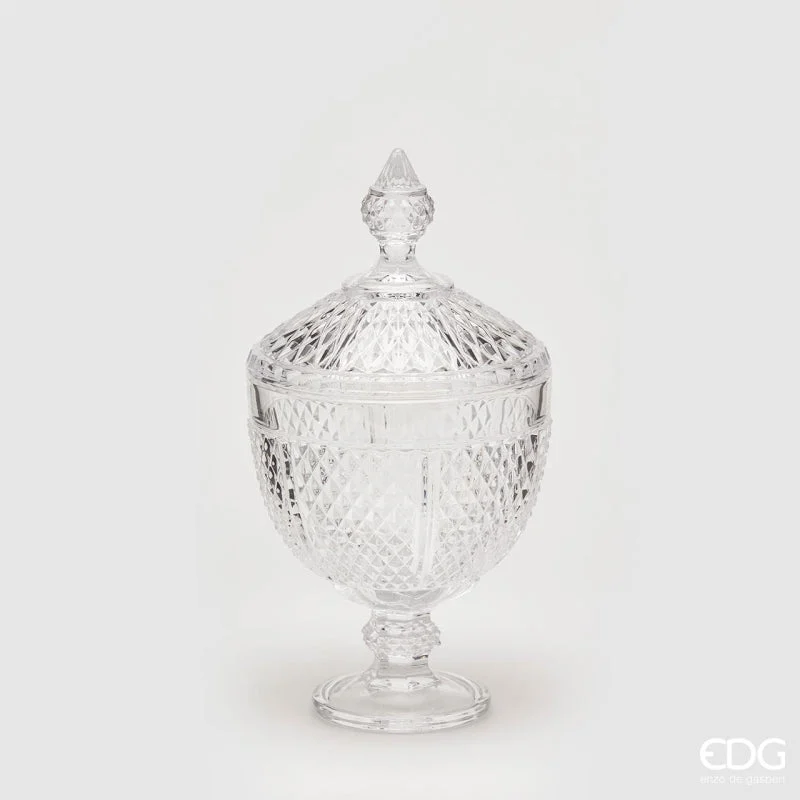 EDG Enzo De Gasperi Contenitore Coppa H29 D15 Natura Trasparente