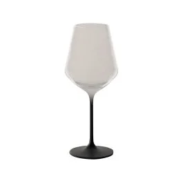 MANUFACTURE ROCK BLACK CALICE VINO 470 ML SET 4 PZ