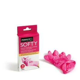 PERFETTO GUANTI MONOUSO NITRILE SOFTY 10 PZ MIS. MEDIUM