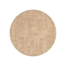 FABRIC TOVAGLIETTA TONDA DOUBLEFACE 38 CM AVORIO