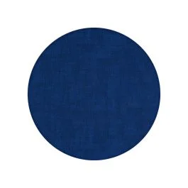 FABRIC TOVAGLIETTA TONDA DOUBLEFACE 38 CM BLU