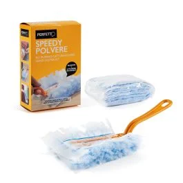 PERFETTO PIUMINO SPEEDY POLVERE CON 5 RICAMBI