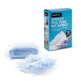 PERFETTO PIUMINO SPEEDY POLVERE RICAMBI 10 PEZZI