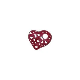 LUXURY CAR PERFUME CUORE RICARICA COVER BORDEAUX ROSA ROMANTICA
