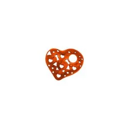 LUXURY CAR PERFUME CUORE RICARICA COVER ARANCIO PARADISO TROPICALE