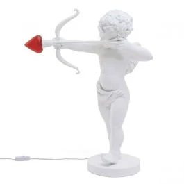CUPIDO LAMPADA IN RESINA CM 50X21 H.63