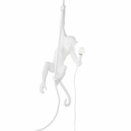 MONKEY LAMP LAMPADA BIANCA 14883