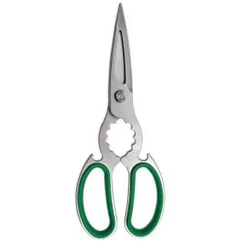 FORBICE CUCINA INOX SABBIATA CM 24 VERDE