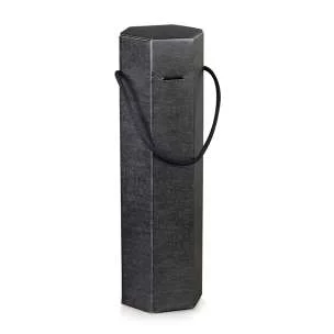 Scotton Scatola Segreto Esagono 1 Bottiglia 95 x 95 x 355 Mm  Nero 10 Pz