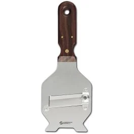 AFFETTA TARTUFI INOX LAMA LISCIA E MANICO IN PALISSANDRO
