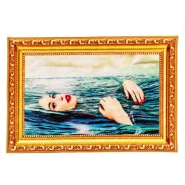 TOILETPAPER HOME SEA GIRL TAPPETO BAGNO 60X90 CM