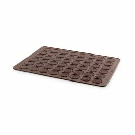 TAPPETINO MACARON MARRONE SILICONE