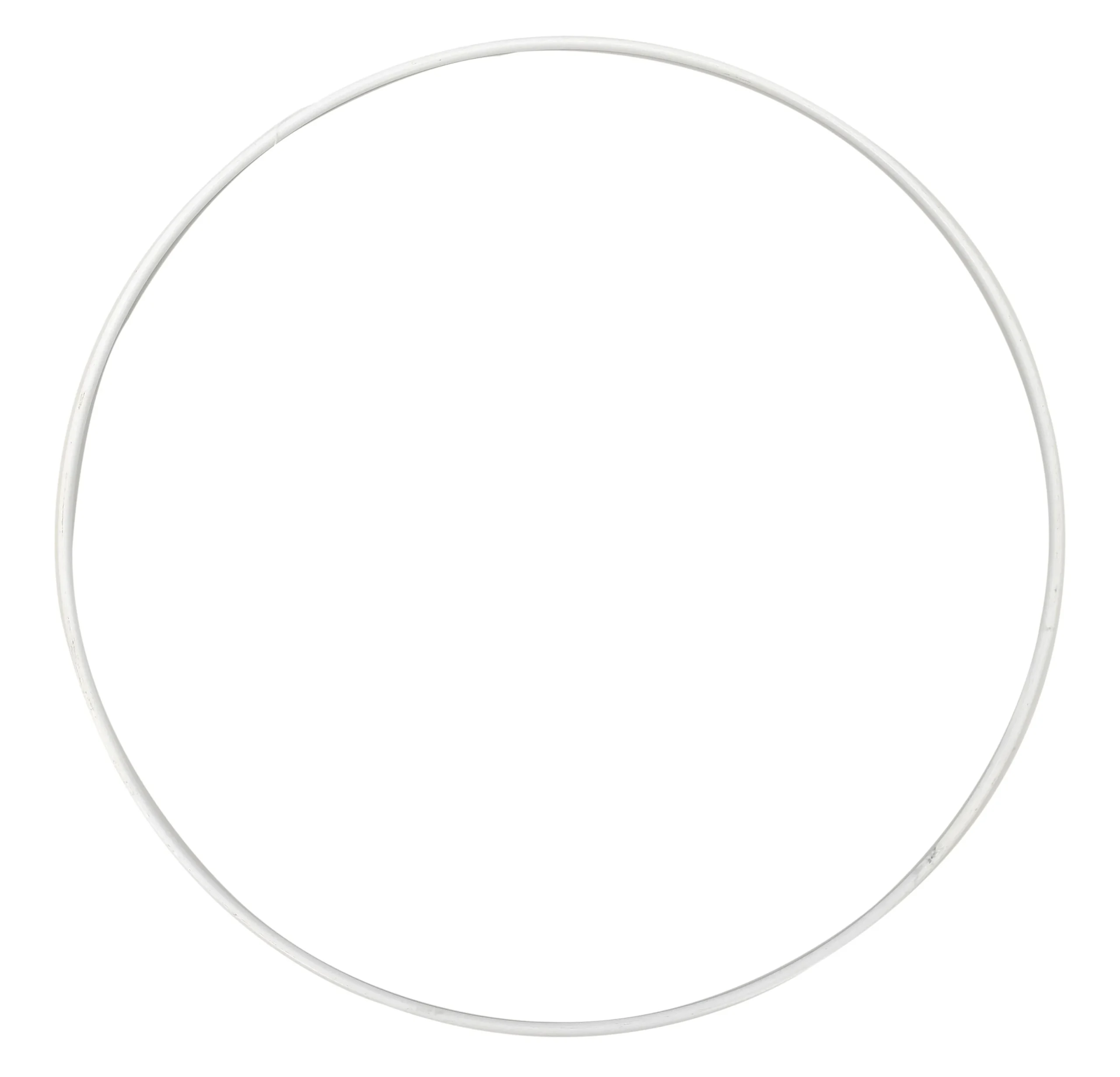 Vimin Box Anello Metallo D 40 Cm Bianco