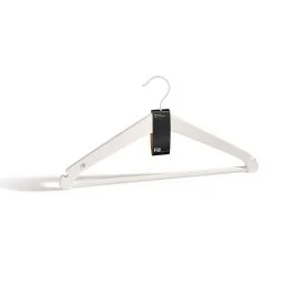 FILL ATTACCAPANNI LEGNO DI FAGGIO WIRE 1PZ. CM 45 BIANCO